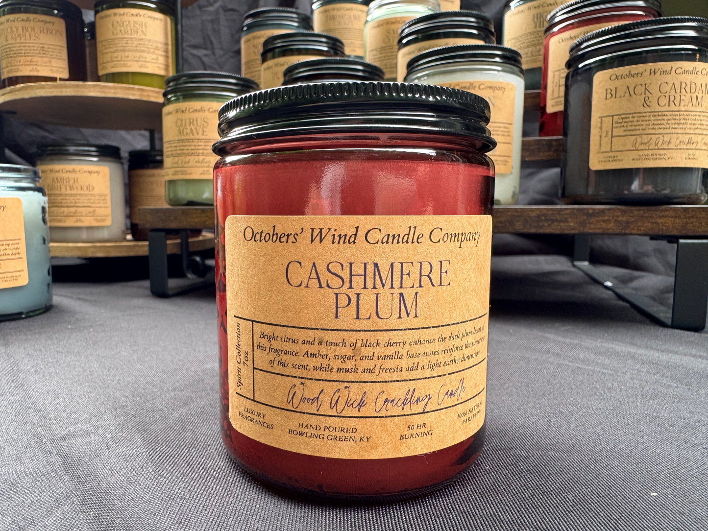 Cashmere Plum Candle
