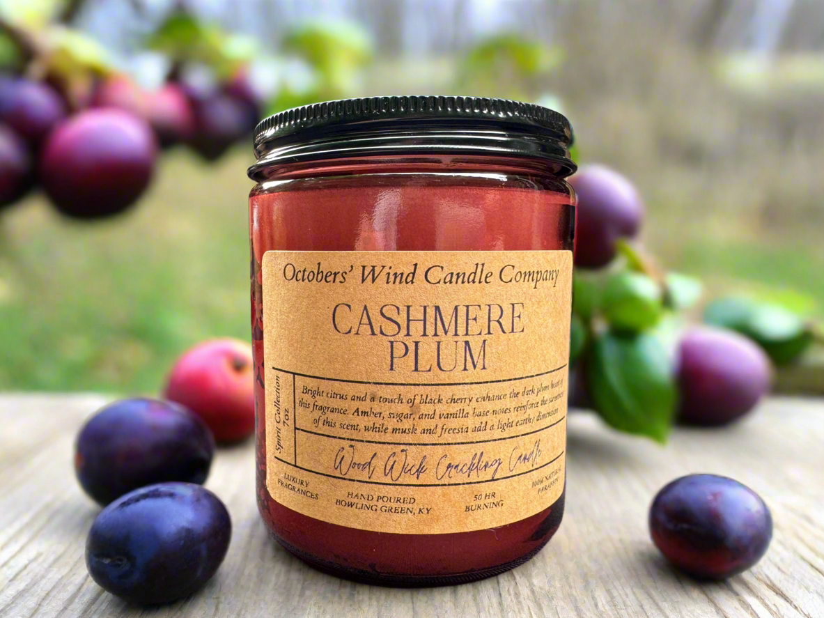 Cashmere Plum Candle