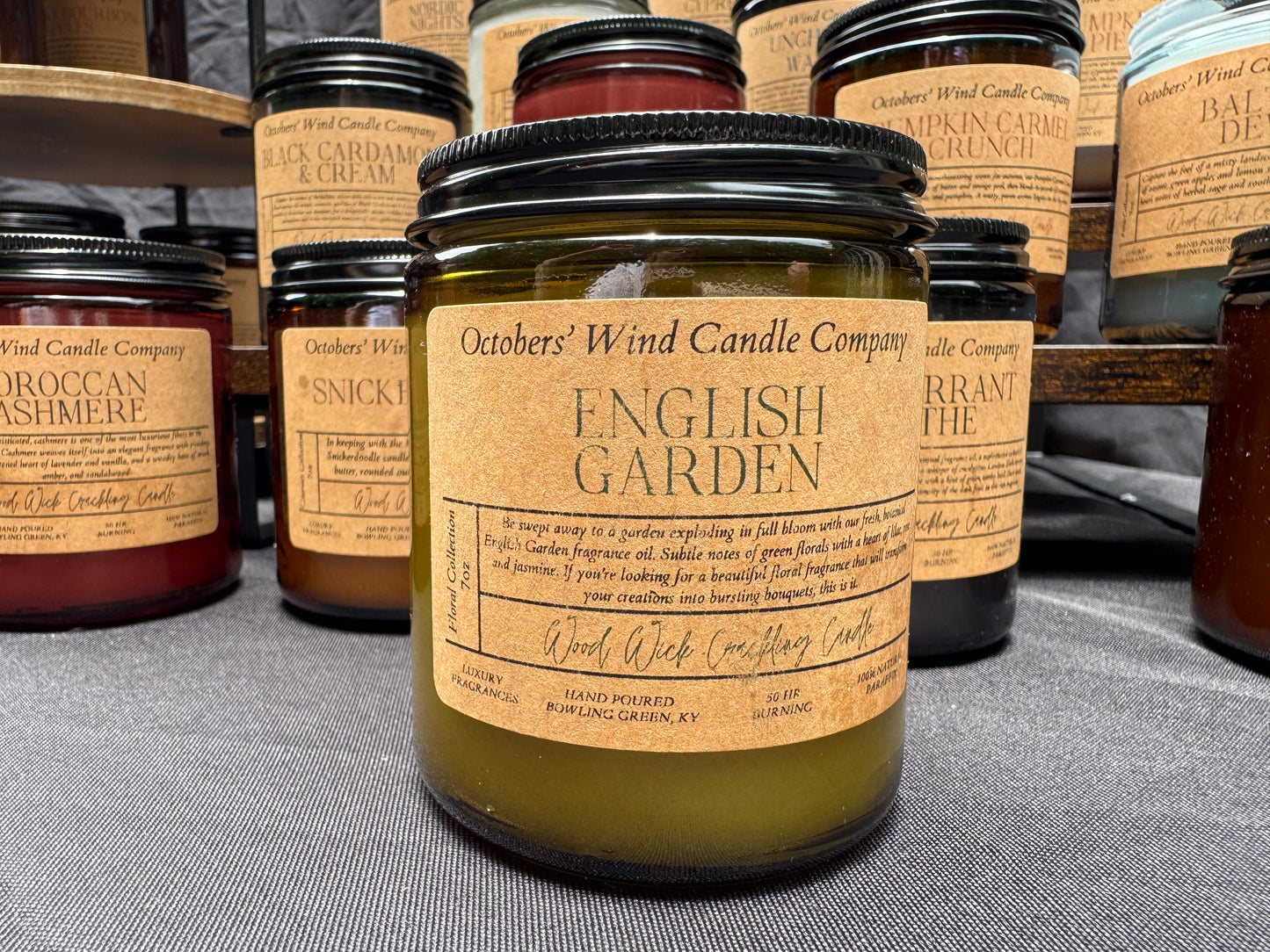 English Garden Candle