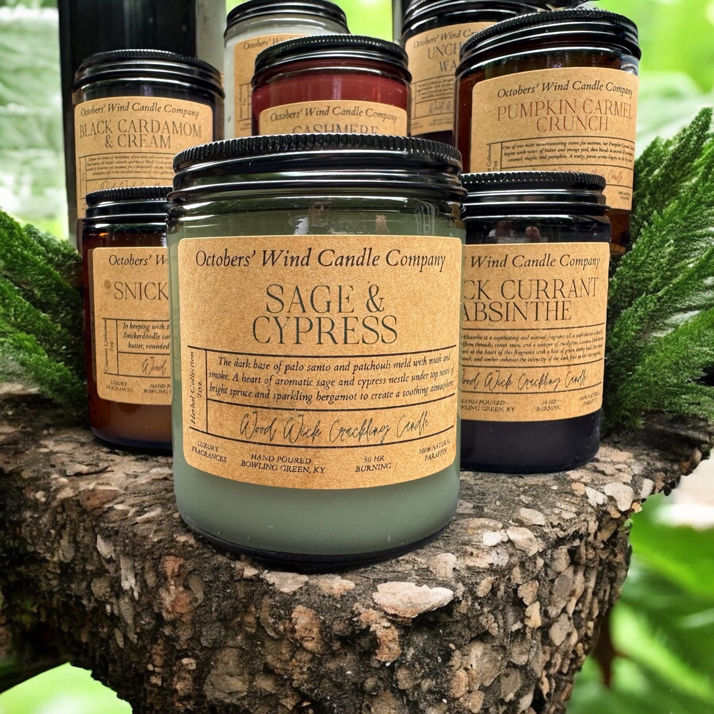 Sage & Cypress Candle