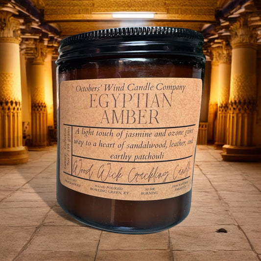 Egyptian Amber Candle