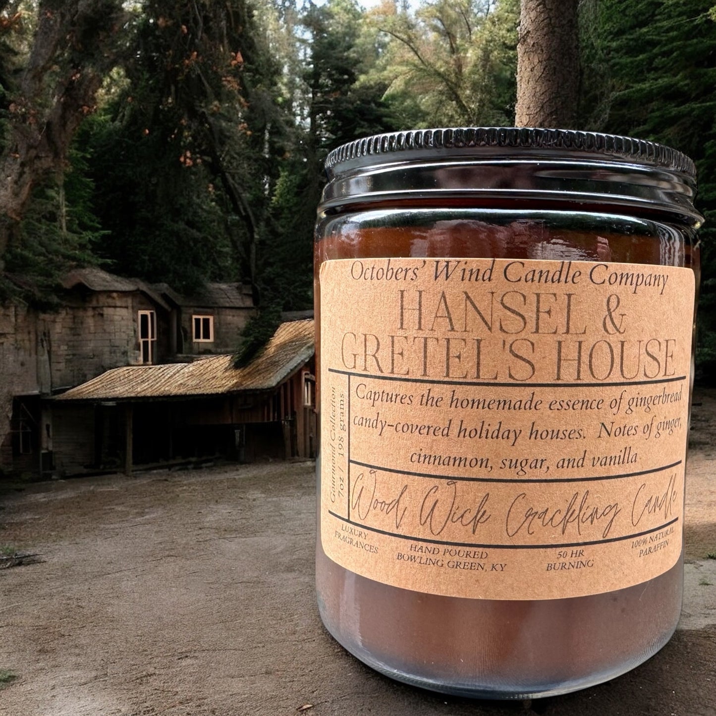 Hansel and Gretels House Candle